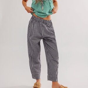 Free people Preppy Gingham Pants
